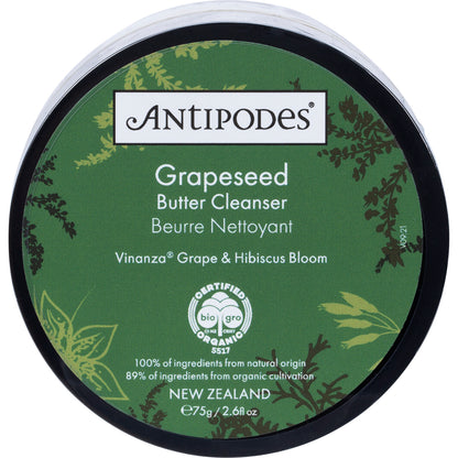 ANTIPODES Grapeseed Butter Cleanser 1 x 75g