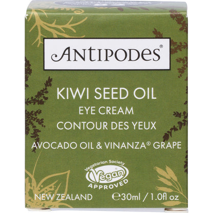 ANTIPODES Kiwi Seed Oil Eye Cream 1 x 30ml