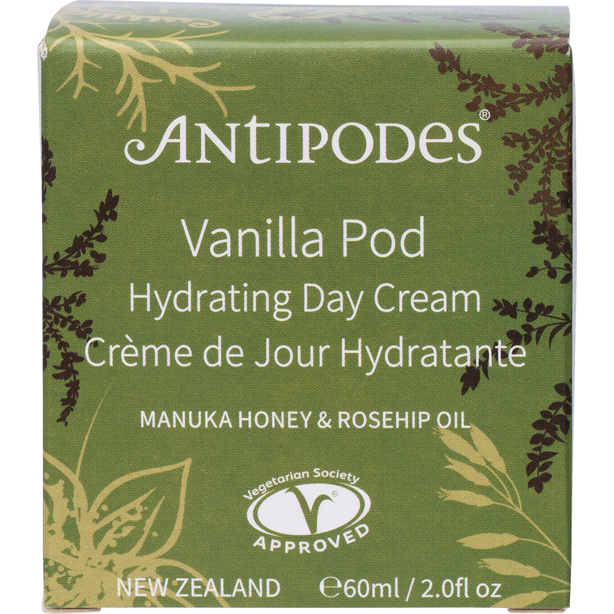 ANTIPODES Vanilla Pod Hydrating Day Cream 1 x 60ml