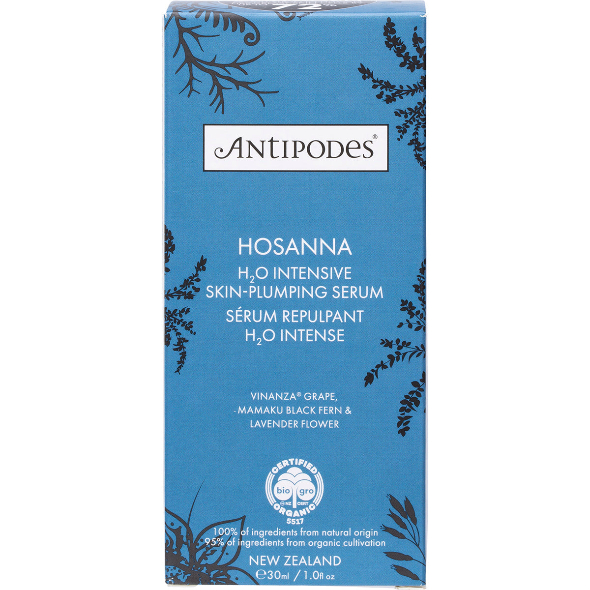 ANTIPODES Hosanna Collagen-Plumping Water Serum 1 x 30ml