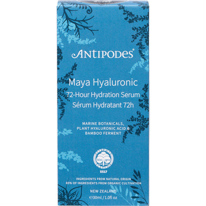 ANTIPODES Maya Hyaluronic 72-Hour Hydration Serum 1 x 30ml