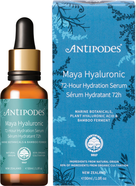 ANTIPODES Maya Hyaluronic 72-Hour Hydration Serum 1 x 30ml