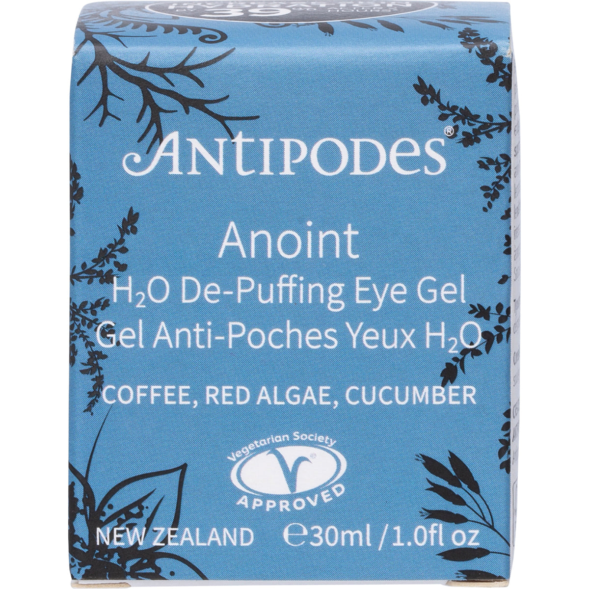 ANTIPODES Anoint H2O De-Puffing Eye Gel 1 x 30ml