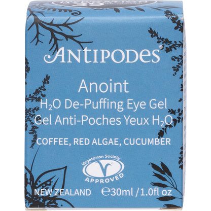 ANTIPODES Anoint H2O De-Puffing Eye Gel 1 x 30ml