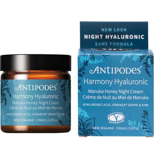 ANTIPODES Harmony Hyaluronic Manuka Honey Night Cream 1 x 60ml