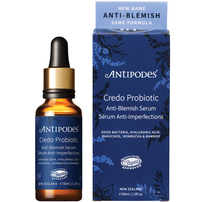 ANTIPODES Credo Probiotic Anti-Blemish Serum 1 x 30ml