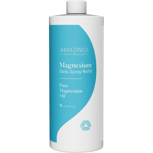 Amazing You Magnesium Daily Spray Refill Pure Magnesium Oil