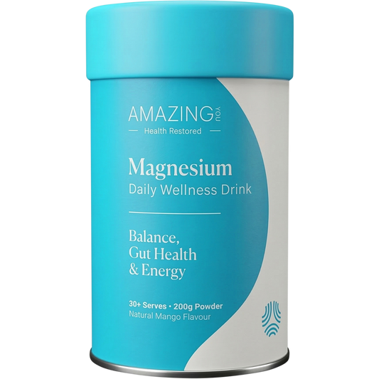 Amazing You Magnesium Wellness Drink Daily Natural Mango