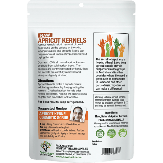 Apricare Apricot Kernels Raw