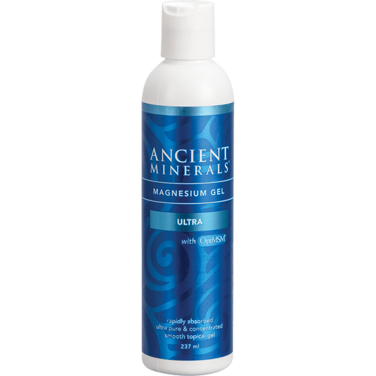 Ancient Minerals Magnesium Gel (50%) & MSM Ultra