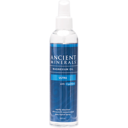 Ancient Minerals Magnesium Oil (50%) & MSM Ultra