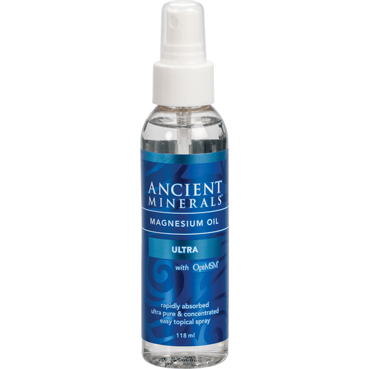 Ancient Minerals Magnesium Oil (50%) & MSM Ultra