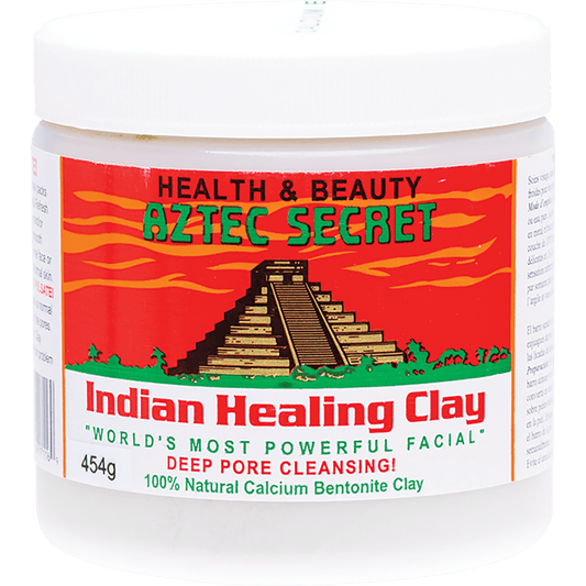 Aztec Secret 100% Natural Calcium Bentonite Clay Facial Clay