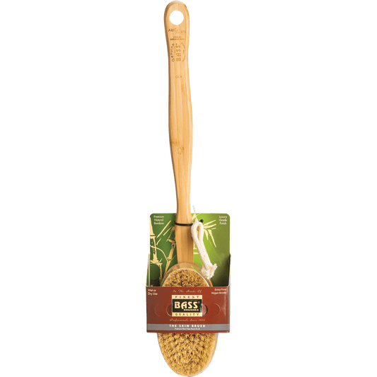 Bass The Skin Brush Bamboo Handle, Sisal Bristles