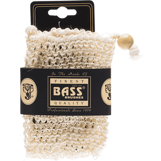 Bass Sisal Soap Holder Pouch with Drawstring Firm