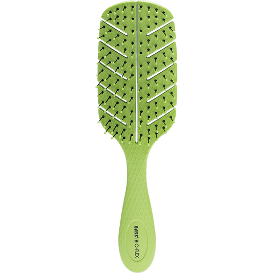 Bass Bio-Flex Detangler Hair Brush Green