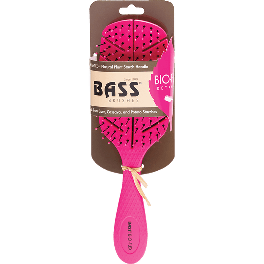 Bass Bio-Flex Detangler Hair Brush Pink
