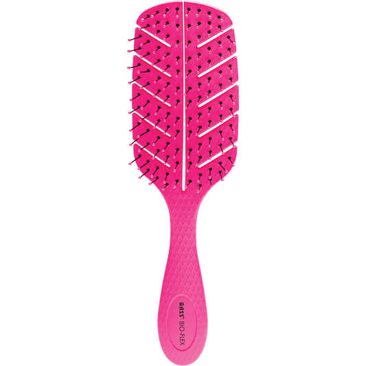 Bass Bio-Flex Detangler Hair Brush Pink