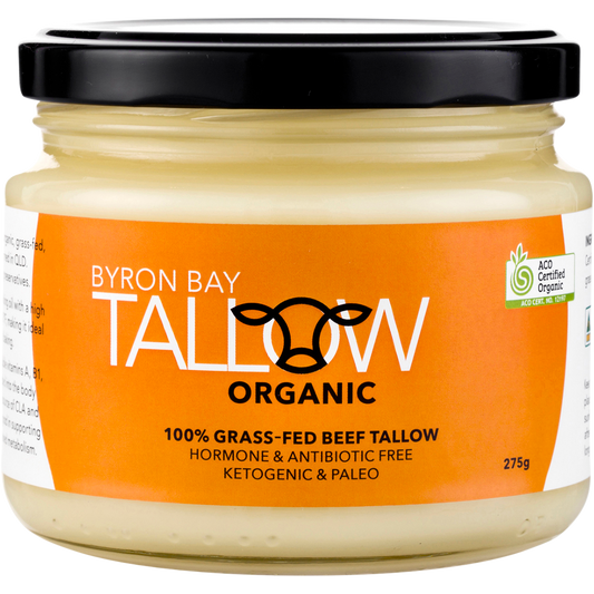 BYRON BAY TALLOW Organic Grass Fed Beef Tallow