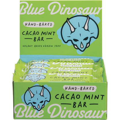 BLUE DINOSAUR Cacao Mint Hand-Baked Bar x 12