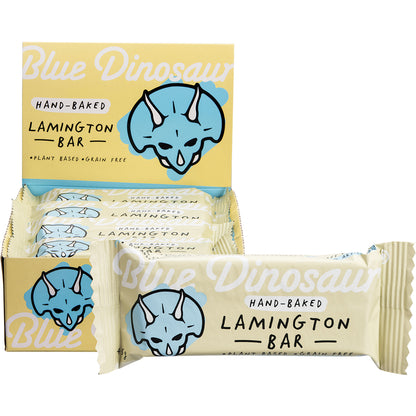 BLUE DINOSAUR Lamington Snack Bar x 12