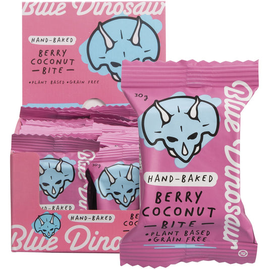 BLUE DINOSAUR Berry & Coconut Bite x 18