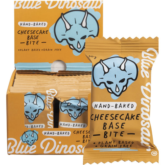 BLUE DINOSAUR Cheesecake Base Hand-Baked Bite  x 18