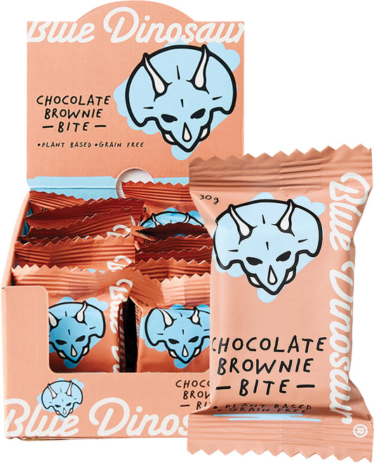 BLUE DINOSAUR Chocolate Brownie Bite  x 18