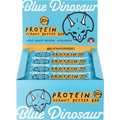 BLUE DINOSAUR Peanut Butter Protein Bar x 12