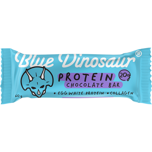 Blue Dinosaur Chocolate Protein Bar - Box of 12
