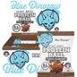 BLUE DINOSAUR Protein Ball Choc Almond x 12