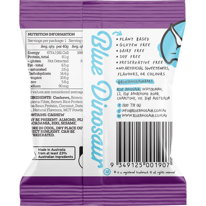 BLUE DINOSAUR Protein Ball Mango Tango x 12
