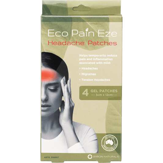 Byron Naturals Eco Pain Headache Gel Patches