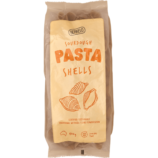 Berkelo Sourdough Pasta Wholewheat Shells