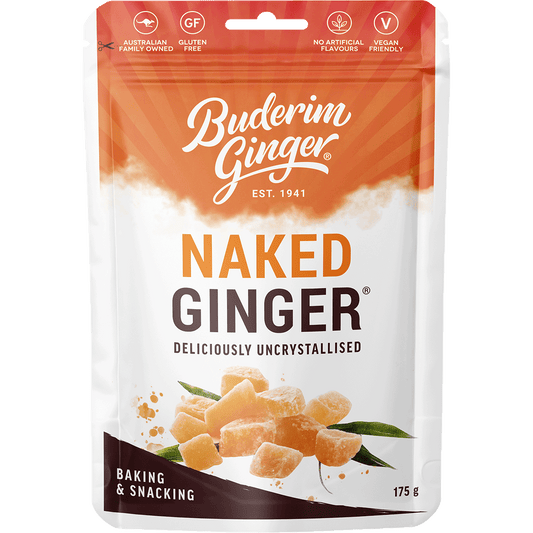 Buderim Ginger Naked Ginger Deliciously Uncrystallised