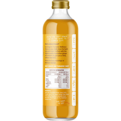 BUDERIM GINGER Ginger & Turmeric Wellness Shots 1 x 350ml