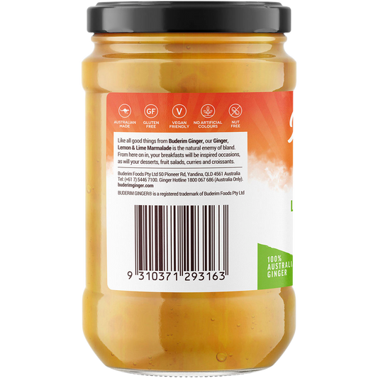 Buderim Ginger Ginger Lemon & Lime Marmalade