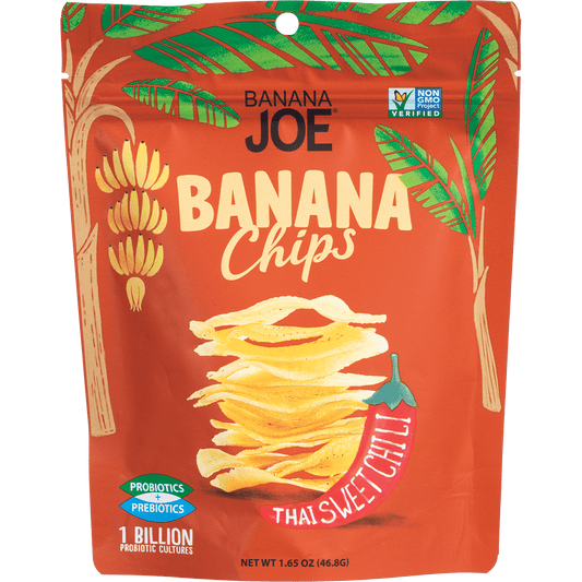 Banana Joe Banana Chips Thai Sweet Chili - Box of 6