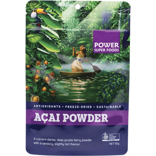 Power Super Foods Acai Powder Certified Organic