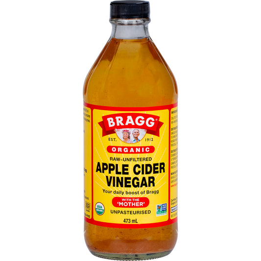 BRAGG Apple Cider Vinegar Unfiltered with The Mother 1 x 473ml