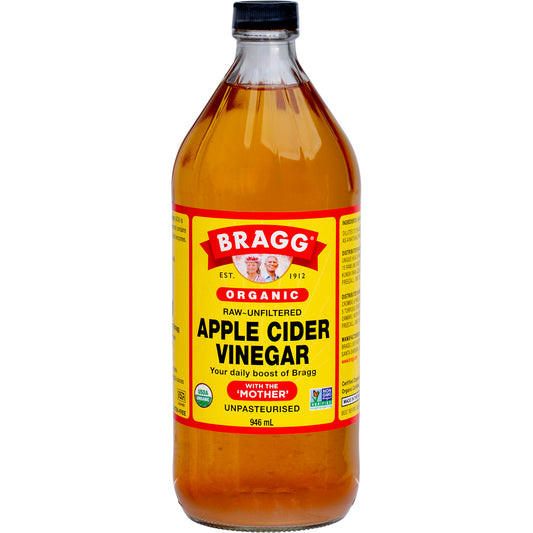 BRAGG Apple Cider Vinegar Unfiltered with The Mother 1 x 946ml