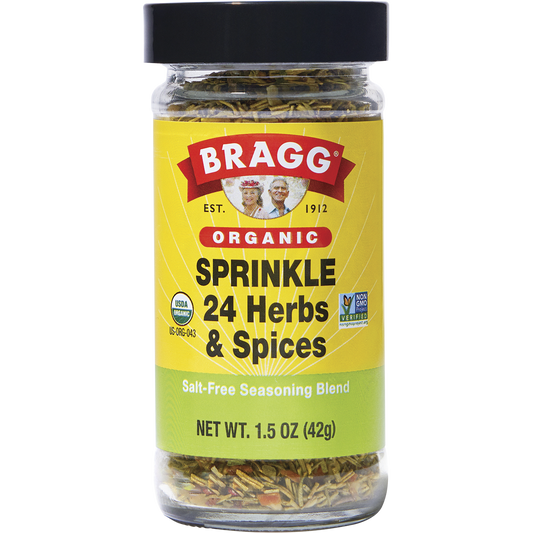 Bragg Seasoning Organic Sprinkle 24 Herb & Spices Salt-Free
