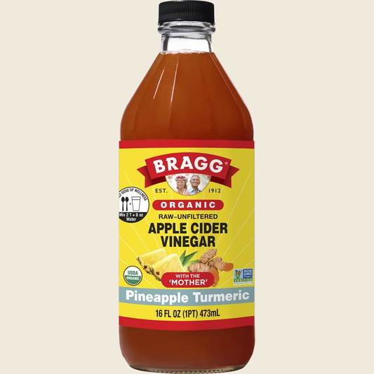 Bragg Apple Cider Vinegar Pineapple Turmeric