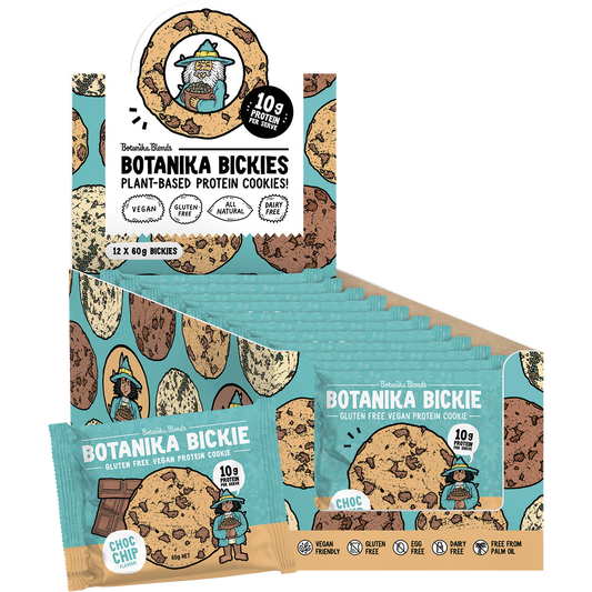 Botanika Blends Botanika Bickie Protein Cookie Choc Chip - Box of 12