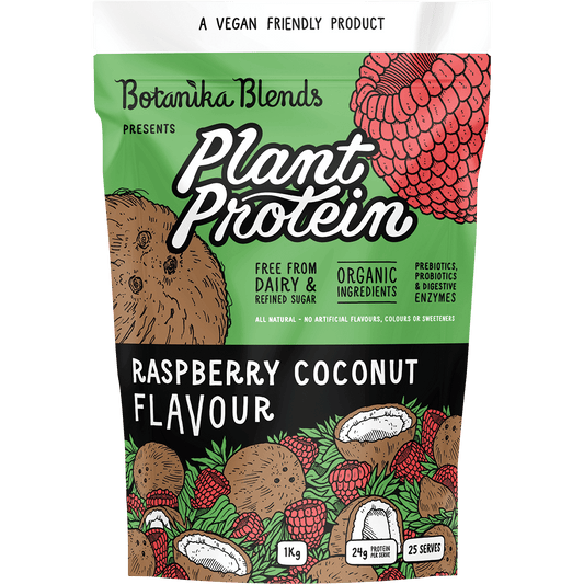 Botanika Blends Plant Protein Raspberry Coconut