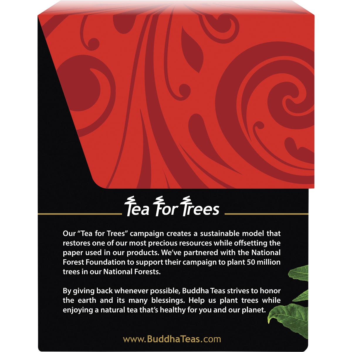 BUDDHA TEAS Organic Herbal Tea Bags Ashwagandha Tea 1 x 18pk
