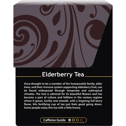 BUDDHA TEAS Organic Herbal Tea Bags Elderberry Tea 1 x 18pk