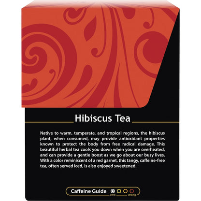 BUDDHA TEAS Organic Herbal Tea Bags Hibiscus Tea 1 x 18pk
