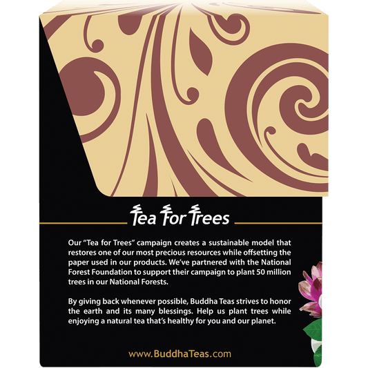 Buddha Teas Organic Herbal Tea Bags Turmeric Ginger Tea