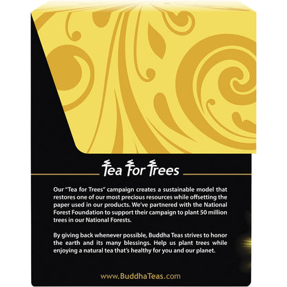 BUDDHA TEAS Organic Herbal Tea Bags Zen Cleanse Blend 1 x 18pk